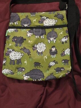 Eco Chic Purse - Green Sheep
